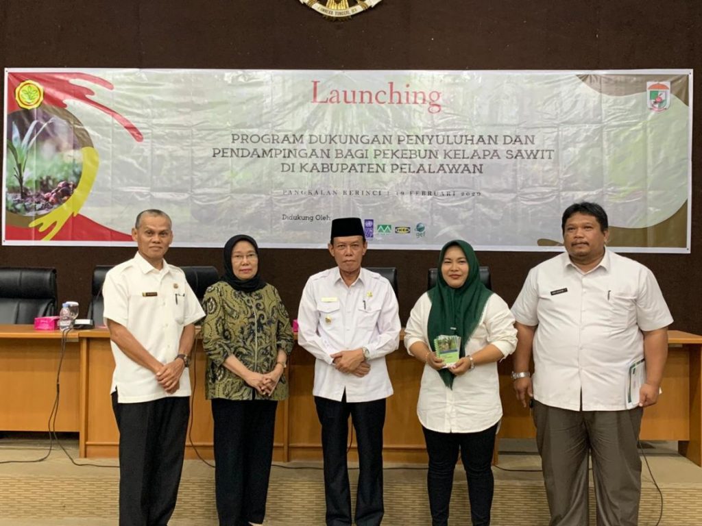 Launch of Extension and Supporting Programs for Palm Oil Plantation in Pelalawan District