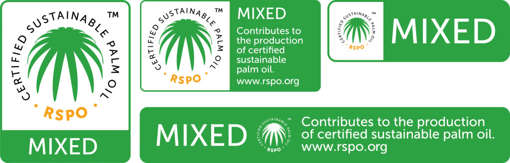 RSPO Certified Label Mixed