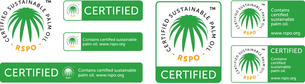 RSPO certified label