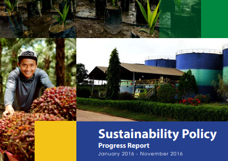 Progress Report (Jan 2016 – Nov 2016) (Sustainability)
