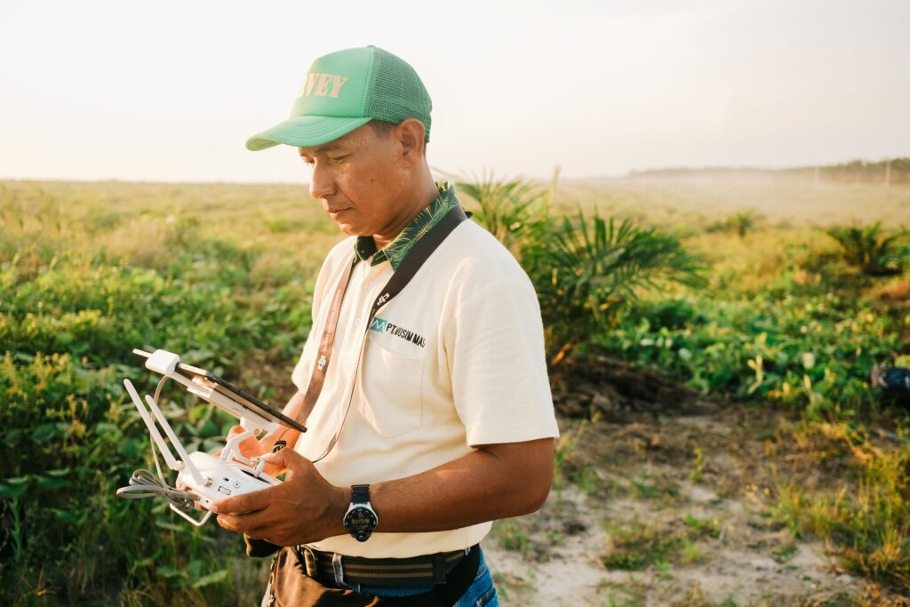 Hotspot drone monitoring by GIS Team