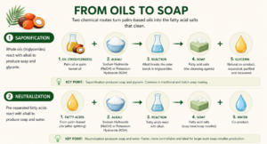 from oils to soap process 